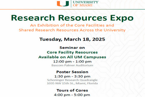 research resources expo